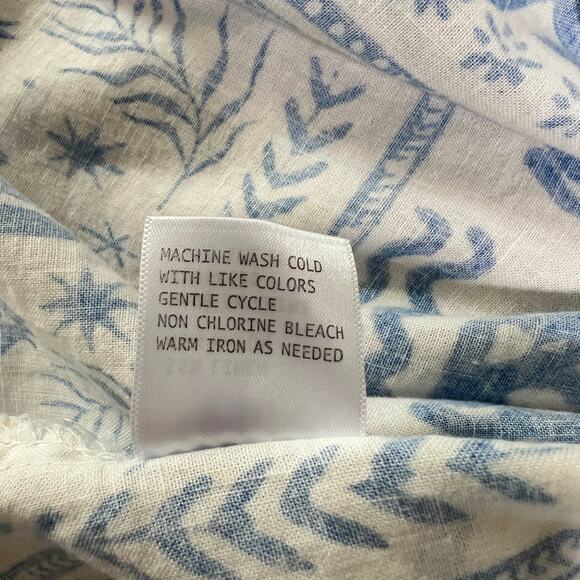 Calypso St Barth Folksy Oversized Top Size Medium Boho Artsy Celestial - Picture 6 of 6